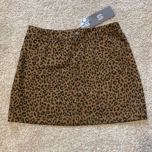 Leopard Skirt